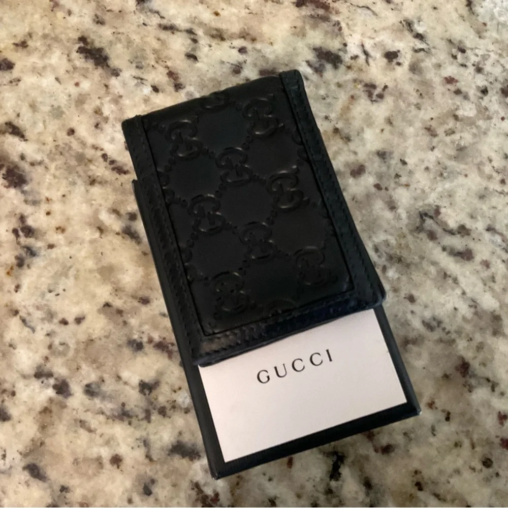Mint Gucci Guccissima Leather Bifold Wallet - Picture 5 of 10